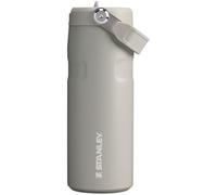 Stanley IceFlow Aerolight Bottle Flip Straw 2.0 16oz Ash | Easy Carry Handle | Twist On Lid and Flip Up Straw | Lightweight Water Bottle | Insulated Stainless Steel | BPA-Free