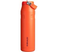 Stanley IceFlow Flip Straw 2.0 Water Bottle 36 OZ | Built-In Straw with Larger Opening | Lightweight & Leak-Resistant | Insulated Stainless Steel | BPA-Free | Tigerlily Plum
