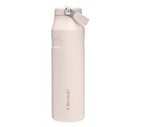 Stanley IceFlow Flip Straw 2.0 Sports Water Bottle With Straw 1.06L - 15 Hours Cold - 3 Days Iced - Stainless Steel - BPA Free - Leak Resistant - Fits in Cup Holder - Dishwasher Safe - Rose Quartz