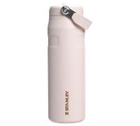 Stanley IceFlow Flip Straw 2.0 Sports Water Bottle With Straw 0.7L - 10 Hours Cold - 2 Days Iced - Stainless Steel - BPA Free - Leak Resistant - Fits in Cup Holder - Dishwasher Safe - Rose Quartz