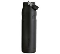 Stanley IceFlow Flip Straw 2.0 Sports Water Bottle With Straw 1.06L - 15 Hours Cold - 3 Days Iced - Stainless Steel - BPA Free - Leak Resistant - Fits in Cup Holder - Dishwasher Safe - Black