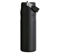 Stanley IceFlow Flip Straw 2.0 Sports Water Bottle With Straw 0.7L - 10 Hours Cold - 2 Days Iced - Stainless Steel - BPA Free - Leak Resistant - Fits in Cup Holder - Dishwasher Safe - Black