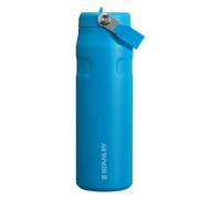 Stanley | IceFlow Bottle Flip Straw 2.0 | Insulated Tumbler | Azure 470 ml