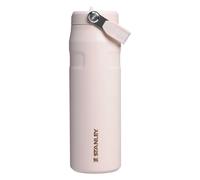 Stanley IceFlow Flip Straw 2.0 Sports Water Bottle With Straw 0.7L - 10 Hours Cold - 2 Days Iced - Stainless Steel - BPA Free - Leak Resistant - Fits in Cup Holder - Dishwasher Safe - Rose Quartz