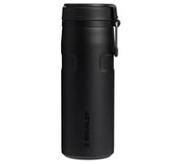 Stanley 1913 IceFlow Bottle Twist Flip 0.47L - Cold for 12 Hours - Iced for 3 Days - Dishwasher Safe - Recycled Stainless Steel - BPA Free - Double Wall Vacuum Insulation - Black 2.0