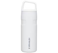 Stanley IceFlow Cap and Carry Water Bottle 16 oz | Wide Mouth Twist Lid | Lightweight and Leakproof for Travel and Sports | Insulated Stainless Steel | BPA-Free | Polar