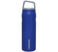 Stanley IceFlow Cap and Carry Water Bottle 24 oz | Wide Mouth Twist Lid | Lightweight and Leakproof for Travel and Sports | Insulated Stainless Steel | BPA-Free | Lapis Glimmer