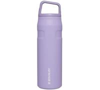 Stanley IceFlow Cap and Carry+ Water Bottle 24 OZ | Wide Mouth Twist Lid | Lightweight & Leakproof for Travel & Gym | Insulated Stainless Steel | BPA-Free | Lavender