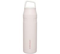 Stanley IceFlow Cap and Carry Water Bottle 36 oz | Wide Mouth Twist Lid | Lightweight and Leakproof for Travel and Sports | Insulated Stainless Steel | BPA-Free | Rose Quartz Glimmer