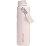 STANLEY IceFlow Fast Flow Bottle, 16 oz, Rose Quartz | Angled Spout Lid | Lightweight and Leakproof for Travel and Sports | Easy Carry Handle | Insulated Stainless Steel | BPA-Free