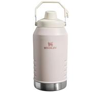 Stanley Iceflow Fast Flow Jug | Recycled Stainless Steel Water Tumbler | Keeps Drink Cold and Iced for Hours | Easy Carry Handle | 96 OZ | Rose Quartz