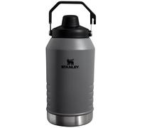Stanley Iceflow Fast Flow Jug | Recycled Stainless Steel Water Tumbler | Keeps Drink Cold and Iced for Hours | Easy Carry Handle | 96 OZ | Charcoal