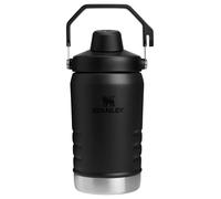 Stanley IceFlow Fast Flow Jug with Handle 40 oz | Twist On Angled Spout Lid | Leakproof for Travel and Sports | Insulated Stainless Steel | BPA-Free | Black