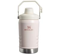 Stanley IceFlow Fast Flow Jug with Handle 40 oz | Twist On Angled Spout Lid | Leakproof for Travel and Sports | Insulated Stainless Steel | BPA-Free | Rose Quartz