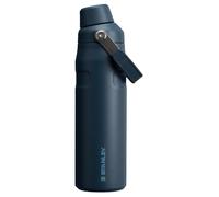 Stanley IceFlow Fast Flow Water Bottle 24 OZ | Angled Spout Lid | Lightweight & Leakproof for Travel & Gym | Insulated Stainless Steel | BPA-Free | Navy