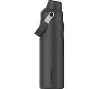 Stanley IceFlow Fast Flow Water Bottle 24 oz | Angled Spout Lid | Lightweight and Leakproof for Travel and Sports | Insulated Stainless Steel | BPA-Free | Black 2.0 VRT