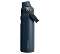Stanley IceFlow Fast Flow Water Bottle 24 OZ | Angled Spout Lid | Lightweight & Leakproof for Travel & Gym | Insulated Stainless Steel | BPA-Free | Navy