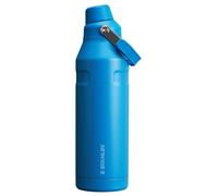 Stanley IceFlow Fast Flow Water Bottle 50 oz | Angled Spout Lid | Lightweight and Leakproof for Travel and Sports | Insulated Stainless Steel | BPA-Free | Azure