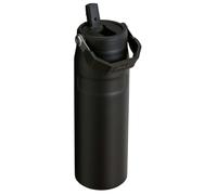 Stanley IceFlow Flip Straw 2.0 Sports Water Bottle With Straw 0.7L - 10 Hours Cold - 2 Days Iced - Stainless Steel - BPA Free - Leak Resistant - Fits in Cup Holder - Dishwasher Safe - Black