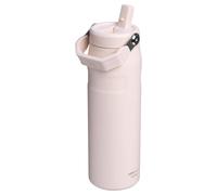 Stanley IceFlow Flip Straw 2.0 Sports Water Bottle With Straw 0.7L - 10 Hours Cold - 2 Days Iced - Stainless Steel - BPA Free - Leak Resistant - Fits in Cup Holder - Dishwasher Safe - Rose Quartz