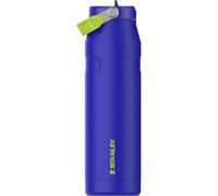 Stanley 1913 Flip Straw Sports Water Bottle 1.06L - Cobalt Chartreuse