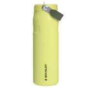 Stanley IceFlow Flip Straw 2.0 Water Bottle 24 oz | Built-In Straw for Travel and Sports | Lightweight and Leak Resistant | Insulated Stainless Steel | BPA-Free | Prickly Pear