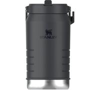 Stanley IceFlow Flip Straw 2.0 Jug 1.90L - 20 Hours Cold - 4 Days Iced - Leakproof - Stainless Steel Water Bottle with Straw - BPA Free - Dishwasher Safe - Gym Bottle - Black