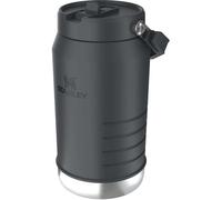 Stanley IceFlow Flip Straw 2.0 Jug 1.90L - 20 Hours Cold - 4 Days Iced - Leakproof - Stainless Steel Water Bottle with Straw - BPA Free - Dishwasher Safe - Gym Bottle - Black