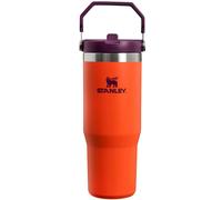 Stanley IceFlow Flip Straw Vacuum Insulated Tumbler 0.89L Tigerlily Plum