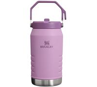 Stanley IceFlow Flip Straw Jug with Handle 64 oz| Twist On Lid and Flip Up Straw | Leak Resistant for Travel and Sports | Insulated Stainless Steel |BPA-Free |Lilac