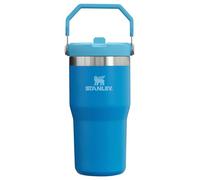 Stanley IceFlow Flip Straw Tumbler with Handle 20 oz | Twist On Lid and Flip Up Straw | Leak Resistant Water Bottle | Insulated Stainless Steel |BPA-Free | Azure
