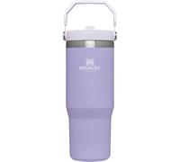 Stanley IceFlow Flip Straw Water Bottle With Straw 0.89L - Keeps Cold for 12+ Hours - Leakproof - Stainless Steel Water Bottle - Lilac