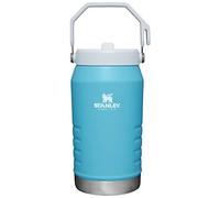 Stanley IceFlow Stainless Steel Water Jug with Straw, Vacuum Insulated Water Bottle for Home and Office, Reusable Tumbler with Straw Leak Resistant Flip, Pool, 64OZ