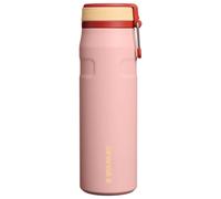Stanley 1913 IceFlow Bottle Twist Flip 0.71L - Cold for 17 Hours - Iced for 4 Days - Dishwasher Safe - Recycled Stainless Steel - BPA Free - Double Wall Vacuum Insulation - Peach Rose