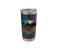 Stanley Idaho Bear Silhouette Starry Night Novelty Graphic Stainless Steel Insulated Tumbler
