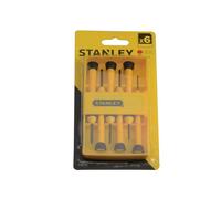 STANLEY Instrument Precision Screwdriver Set 6 Piece Slotted Phillips STA066052