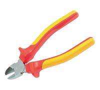 Stanley 0-84-009 "Maxsteel" VDE Side Cut Plier, Red/Yellow, 160 mm