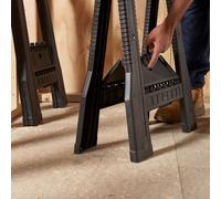 Stanley Junior Folding Sawhorse (Twin Pack)