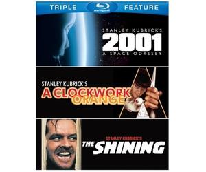 Stanley Kubrick Triple Feature (2001: A Space Odyssey / A Clockwork Orange / The Shining) [Blu-ray] by Warner Home Video by Stanley Kubrick