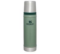 Stanley 1913 Classic Legendary Thermal Flask 0.6L - Hammertone Green | Keeps Hot Or Cold 18 Hours - Leakproof - Dishwasher Safe - BPA-Free Insulated Bottle
