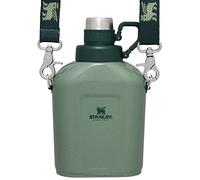 STANLEY Legendary Classic Canteen Water Bottle - 1.1 QT - Stainless Steel Canteen with Strap and Leakproof Lid - Dishwasher Safe and BPA-Free