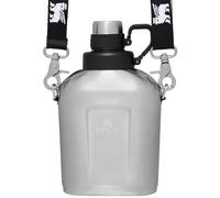 STANLEY Legendary Classic Canteen Water Bottle - 1.1 QT - Stainless Steel Canteen with Strap and Leakproof Lid - Dishwasher Safe and BPA-Free