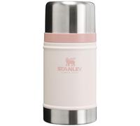 Stanley Legendary Classic Food Jar 24 OZ Rose Quartz | Stainless Steel Vacuum Insulated Food Container | Wide Mouth Screw On Lid | Packable for Travel | Leakproof Lid