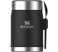 STANLEY Classic Legendary Food Jar + Spork 40cl Legendary Mat Black - Camping cooking gear - Black - size Unique Unique