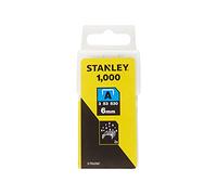 Stanley 0-TRA204T Light Duty Staples 6mm Pack of 1000