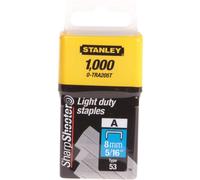 Stanley Light Duty Staple 8MM (1000) 0-TRA205T