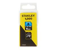 Stanley Light Duty Staples (Pack Of 1000) Silver (One Size)