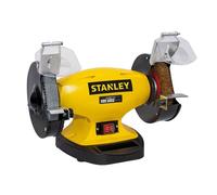 Stanley Machines SXGB150E Bench Grinder 150mm, 240V, 330W Ideal for Polishing in Yellow Stanley Yellow