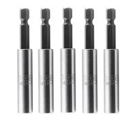 Stanley Magnetic Bit Holder (Pack Of 5) Black/grey (75mm)