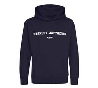 Stanley Matthews Kids Hoodie - Navy / 5-6 years